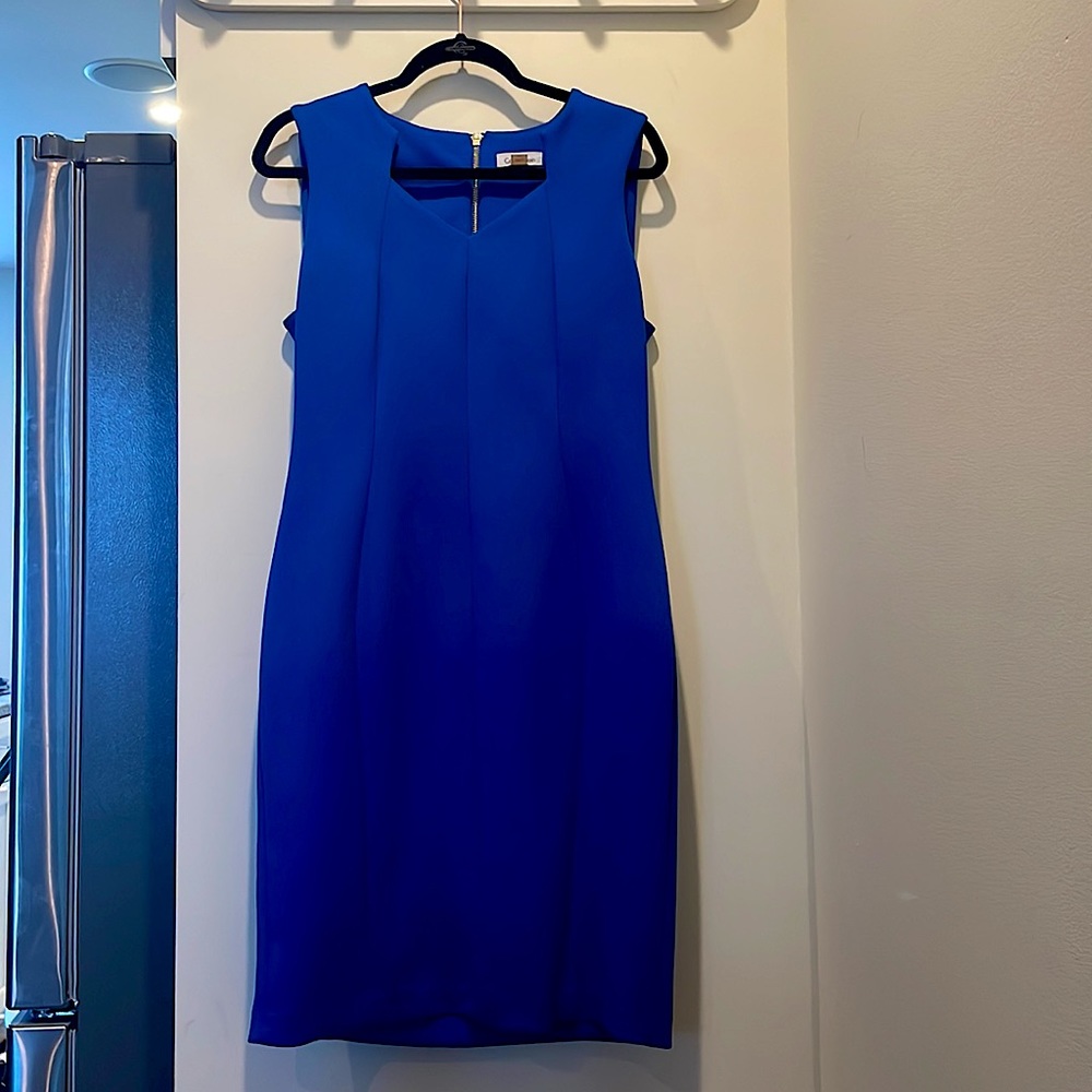 Royal Blue Calvin Klein Dress (Business Casual/Business Formal, Workwear)